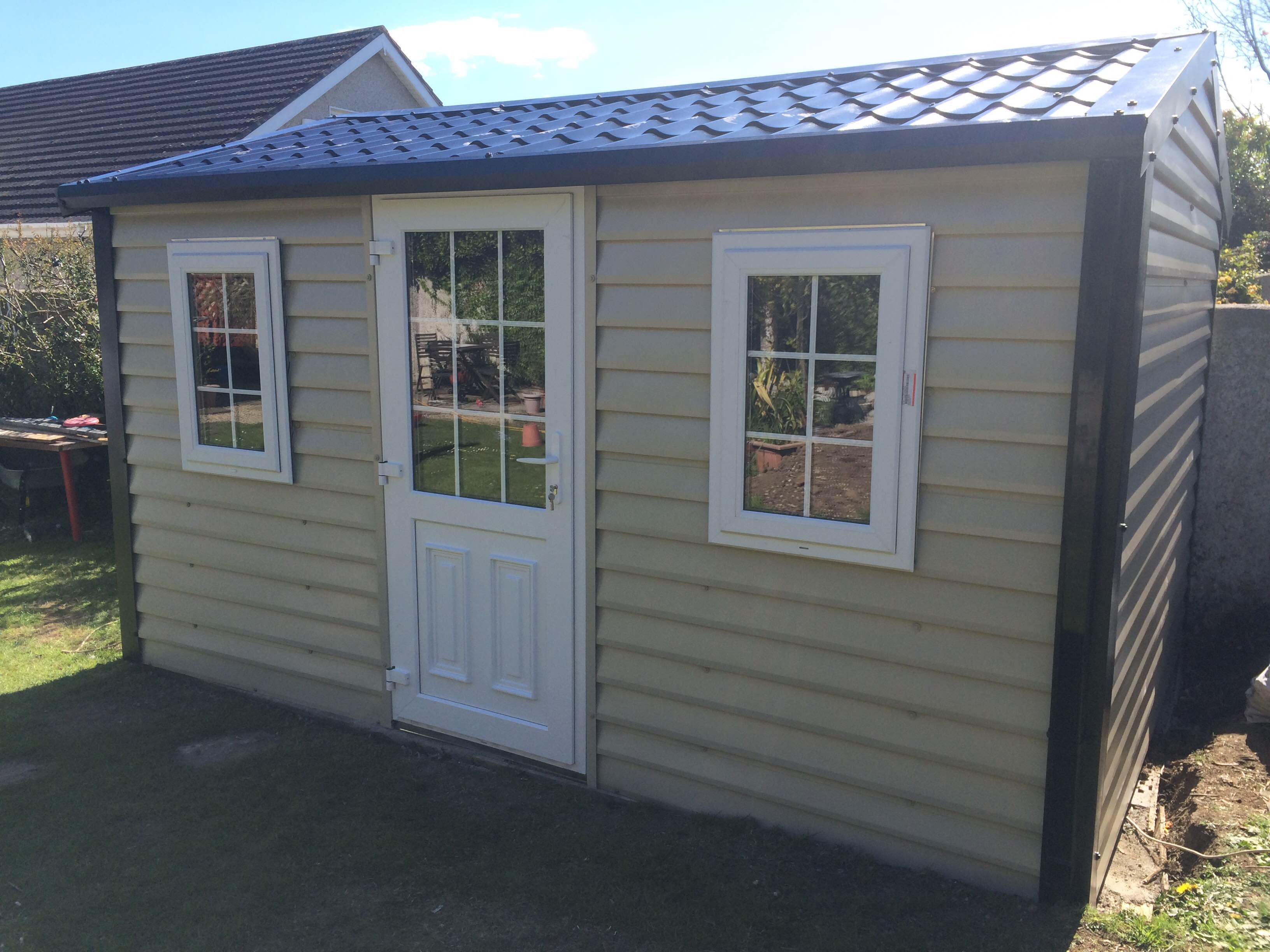 Insulated Garden Sheds in Ireland - Insulated Sheds - C 